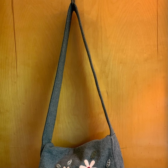 Vintage Wool Embroidered Handbag - Picture 3 of 6